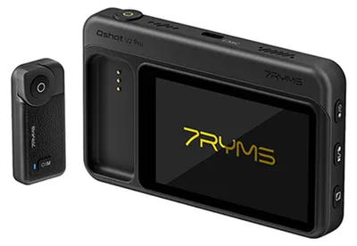 Produktbild von 3,1-Zoll-Rückfahrkamera-Monitor für Smartphone-Vlogging, 2,4-GHz-/5-GHz-Dualband-Funkverbindung mit magnetischer Fernbedienung, 4K-HD-Video, schwarz