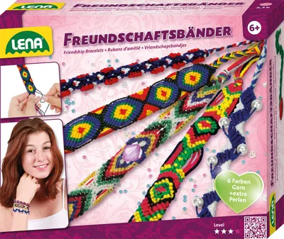 Image de Simm LENA Set de bricolage de rubans d'amitié 42686