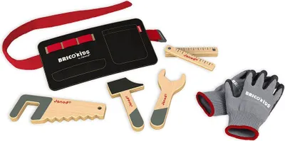 Produktbild von Janod Handschuhe Und Werkzeuggürtel-set Mehrfarbig 3-6 Years Mehrfarbig 3-6 Years