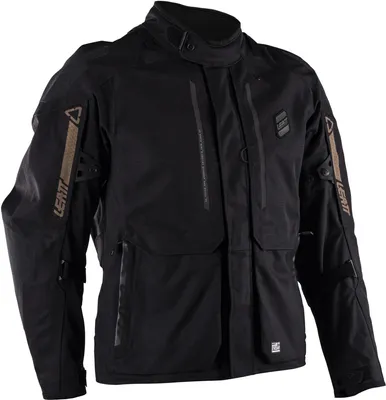 Obrázek produktu pro Leatt ADV DriTour 5.5 Short – nepromokavá textilní motorkářská bunda, černá/šedá, 3XL
