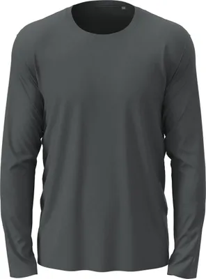 Productafbeelding van Stedman Herren Classic T-shirt met lange mouwen, model AB277 (maat M), kleur: grijs