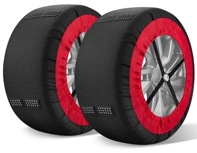 Produktbild von Super Grip Schneeketten für Auto, Set von 2,  nach EN 16662-1