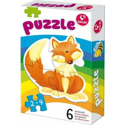 Obrázok produktu pre Pierwsze Puzzle Zwierzątka 1 Gra Układanka