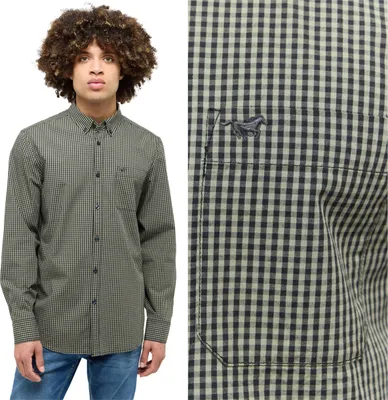 Produktbild von Mustang Chester Gingham Herren Green Green Check Green Check 1015613 12636