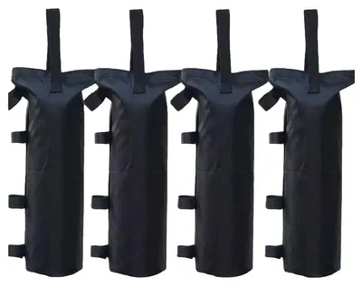 Obrázek produktu pro Zátěžové pytle, 4 kusy, materiál Oxford 800D, se zipem, vhodné pro markýzy, stany, slunečníky, pro venkovní použití