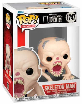 Productafbeelding van Een skeletfiguur, "Welkom in Derry", een verzamelobject van 30 cm