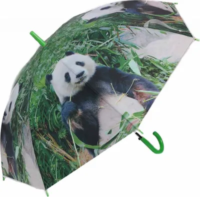 Produktbild von Regenschirm Pandas, Stockschirm Schirm Tiere Schirme, Pandabären