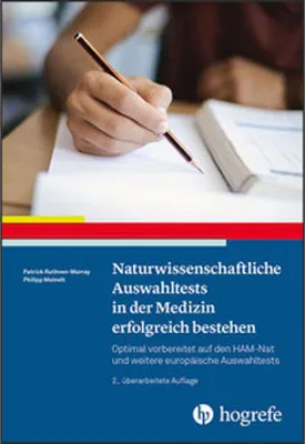 Produktbild von Naturwissenschaftliche Auswahltests in der Medizin erfolgreich bestehen