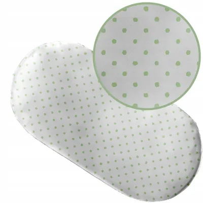 Produktbild von Spannbettlaken mit Gummizug 38x80 cm für Kinderwagen Moseskorb Wiege 100% Baumwolle