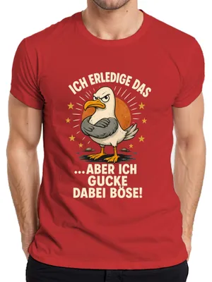 Obrázok produktu pre Vyriešim to, ale pri tom budem robiť sarkastické poznámky. Pánske tričko, červená farba, veľkosť XXL