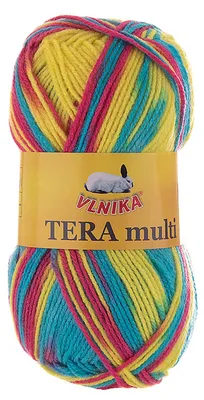 100g Strickgarn Häkelgarn TERA MULTI 838