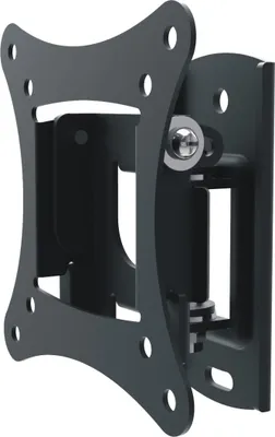 Produktbild von TV Fernseher & PC Monitor Wandhalterung A05 Halter für 10-25 Zoll Schwenkbar Neigbar klein flach VESA 75x75 100x100 mm Halterung