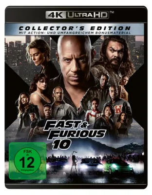 Produktbild von Fast & Furious. 4K Ultra HD/Blu-ray