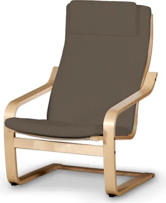 Produktbild von Dekoria Bezug für Poäng Sessel II, braun, Sesselbezug  Poäng II