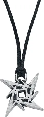 Produktbild von Metallica Halskette Herren Ninja Logo silberfarben Standard