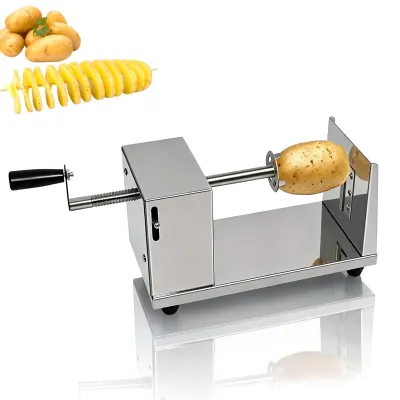 Spiralschneider für Kartoffeln, Edelstahl, manuell