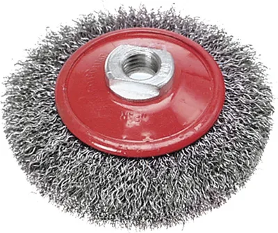 Obrázek produktu pro VERTO Zakřivený drátěný kotoučový kartáč 100 mm x M14