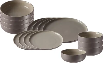 Obrázek produktu pro Ritzenhoff & Breker Jasper Startovací sada 16 dílů – taupe