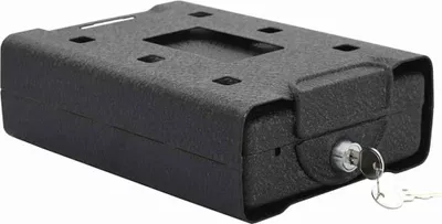 Obrázok produktu pre Trezor do auta so zámkom Čierna 22 x 16 x 7 cm Oceľ