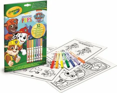 Image de Crayola - Feuilles et signets de la Patrouille de la Paix