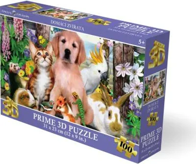 Obrázek produktu pro Puzzle 3D - Domácí zvířata