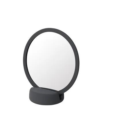 Produktbild von Blomus SONO Kosmetikspiegel, Schminkspiegel, Badezimmerspiegel, Keramik, Silikon, magnet, 69160