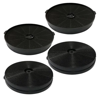4er-Pack Aktivkohlefilter für Respekta MIZ1000/MIZ1000N