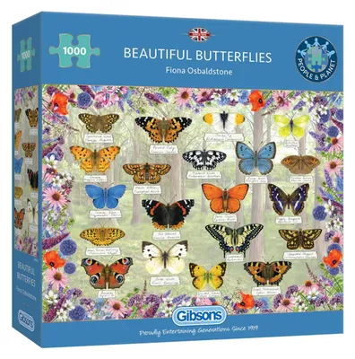 Immagine prodotto di GIBSONS puzzle farfalle 1000 pezzi