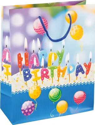 Produktbild von Idena Geschenktüte Geburtstag Motiv 1 St.