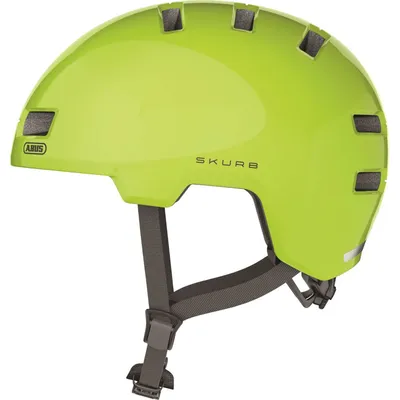 Obrázek produktu pro Přilba Abus Skurb na kolo signal yellow Velikost L (58-61 cm) 40384
