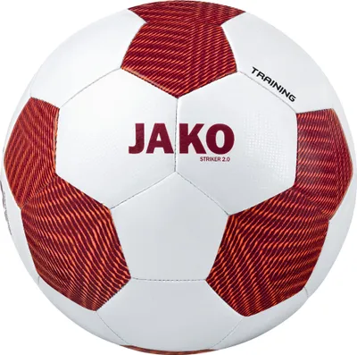 Image de Jako Striker 2.0 (5) Ballon d'entraînement - Blanc / Rouge vin