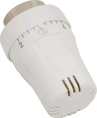 Produktbild von Thermostat-Kopf, 4er-Set, Frostschutz, M 30, 1,5 mm, weiß