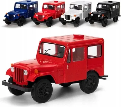 Obrázok produktu pre Jeep DJ + 5B 1:26 MIX KINSMART