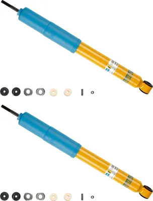 Productafbeelding van Schokbreker set voor de vooras, gasgevuld, BILSTEIN, geschikt voor onder andere JAGUAR XJ