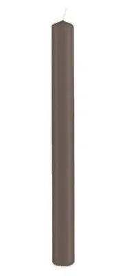 Produktbild von Stabkerzen Mocca 250 x Ø 30 mm, 12 Stück