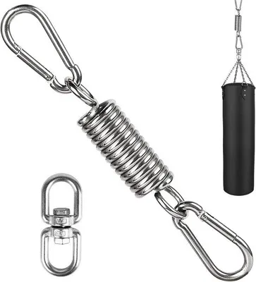 Produktbild von Famanu Hängestuhl mit Drehhaken - Stahlfeder - 2 Stück