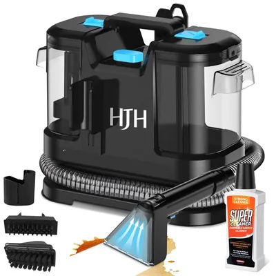 Image de Nettoyeur à injection-extraction - Aspirateur laveur - 600 W - Réservoir 1,8 litre - Pour tapis, tissus et voiture
