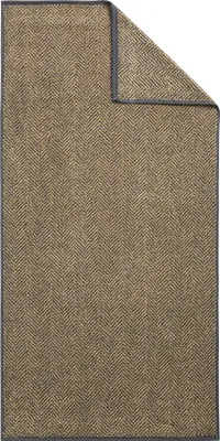 Produktbild von Dyckhoff Duschtuch Herringbone gold, 70 x 140 cm