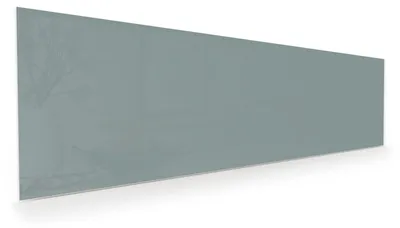 Produktbild von Glasbild 120x40cm in XXL für Wohnzimmer, Schlafzimmer Motiv Grauer Hintergrund I
