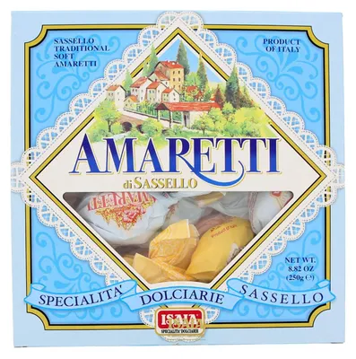 Produktbild von Isaia Traditionele Amaretti Koekjes 250g – Knusprige italienische Mandelkekse