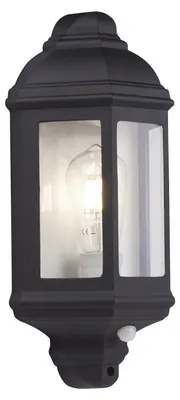 Produktbild von Wandleuchte, Schwarz, Aluminium, H 36 cm, OUTDOOR