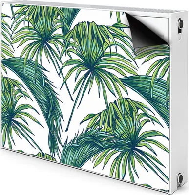Produktbild von Magnet Heizung Verkleidung Abdeckung Heizung Heizkörperabdeckung 110x60 cm  - Botanischer Garten