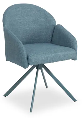Produktbild von Armlehnstuhl HARPER HARMONY BHT 56,50x84x61 cm türkis