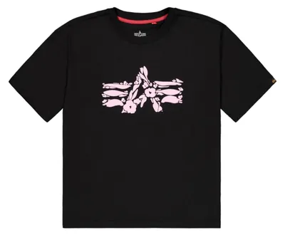 Produktbild von Alpha Industries Damen Alpha Altitude T-Shirt, Black, XS