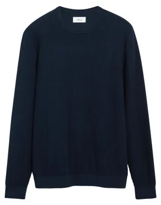 Produktbild von S. Oliver Strickpullover dark blue XL