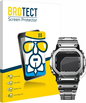 Produktbild von BROTECT Schutzglas für Casio G-Shock GMW-B5000D-1ER Schutzfolie Panzer Folie Glas Display Schutz klar