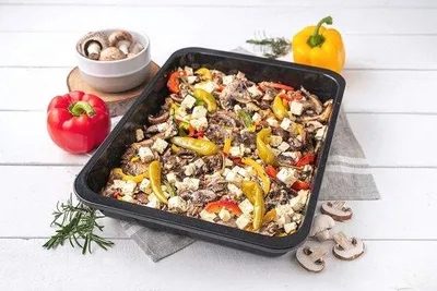 Productafbeelding van Rechthoekige Oven Bakvorm 40 x 29 x 6 cm met Keramische Anti-aanbaklaag