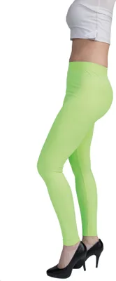 Produktbild von Leggings nahtlos neongrün, Groesse:S/M