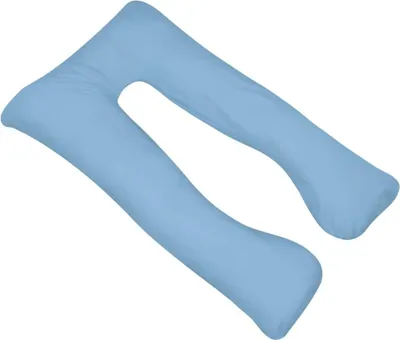 Obrázok produktu pre vidaXL Tehotenský vankúš 90x145 cm Light Blue