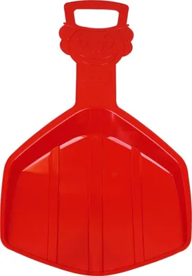 Produktbild von Super lustige Pipo Schlittenrutsche – 56,5 x 33 cm – Robustes Polypropylen – Anatomisch geformt und stapelbar – Perfekt für Rodelspaß am Hang